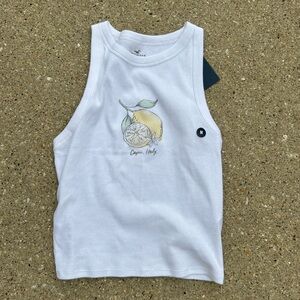 lemon print shirt